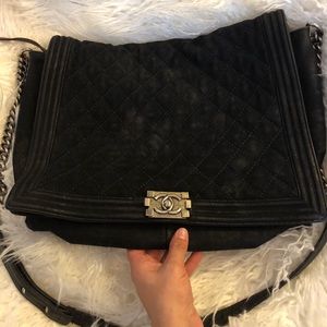 Chanel xl le boy bag